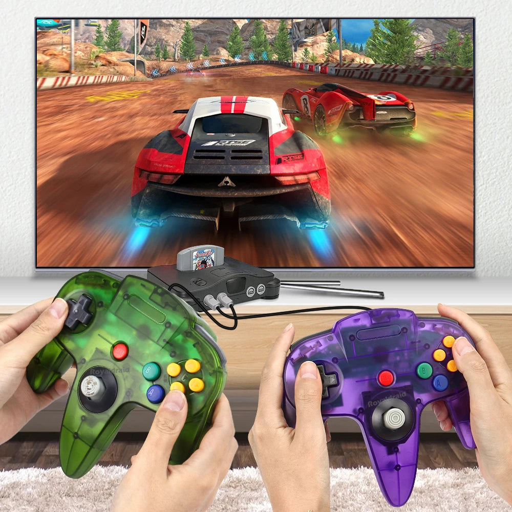 N64 Classic Joystick Retro Game Console Gamepad Accessories