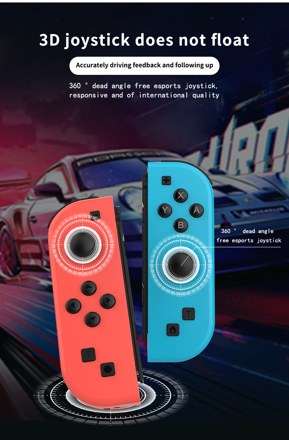 Wireless Game Console Joystick Gamepad